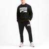 Puma Rebel Bold Color-Block Logo Print Crew Neck Sweatshirt Men Tops Black 580905-01