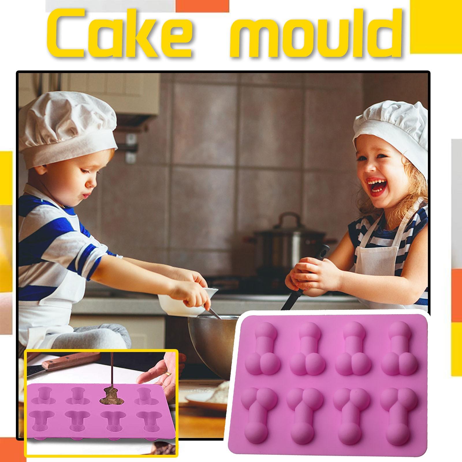 

Shape Ice Tray Cake Silicone Is Suitable For Birthday Parties