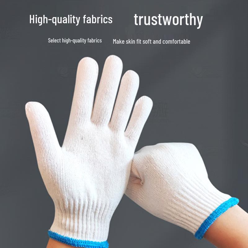 XIN SHENG XIANG Bavlněné pracovní rukavice