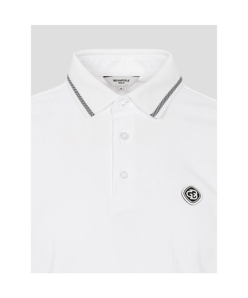 BEANPOLE GOLF [Heritage] Men'S Cooling Pique Long Sleeve T-Shirt - White