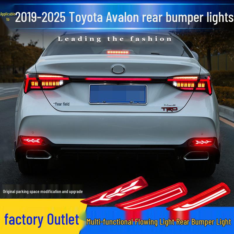 LED-Bremsleuchten für die hintere Stoßstange des Toyota Avalon (2019–2025)