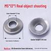 Stainless Steel Bowl-Shaped Adjustable Foot Washer for Pot Lids