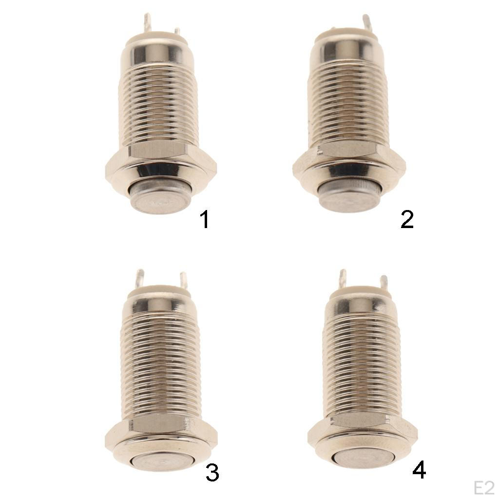 10mm Metal Waterproof Push Button Switch for Household Appliances