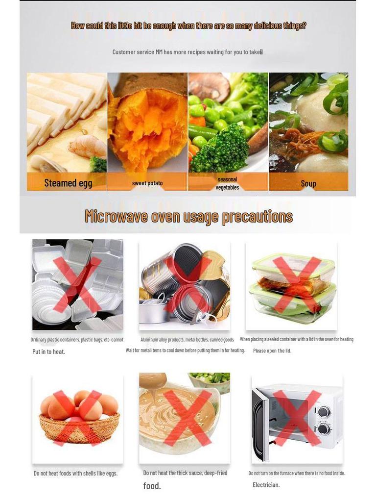 20L Classic Mini Microwave Oven with Turntable and Double Knob Adjustment - Model MXP04