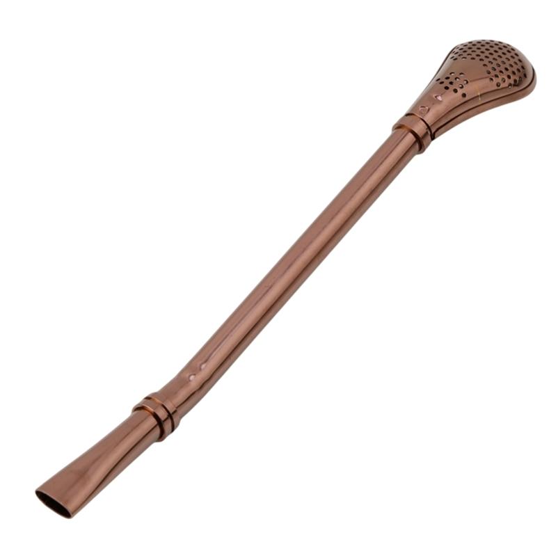 Kitchen Stainless Steel Tea Drinking Mate Straw Gourd Filter Spoon Tea Tools