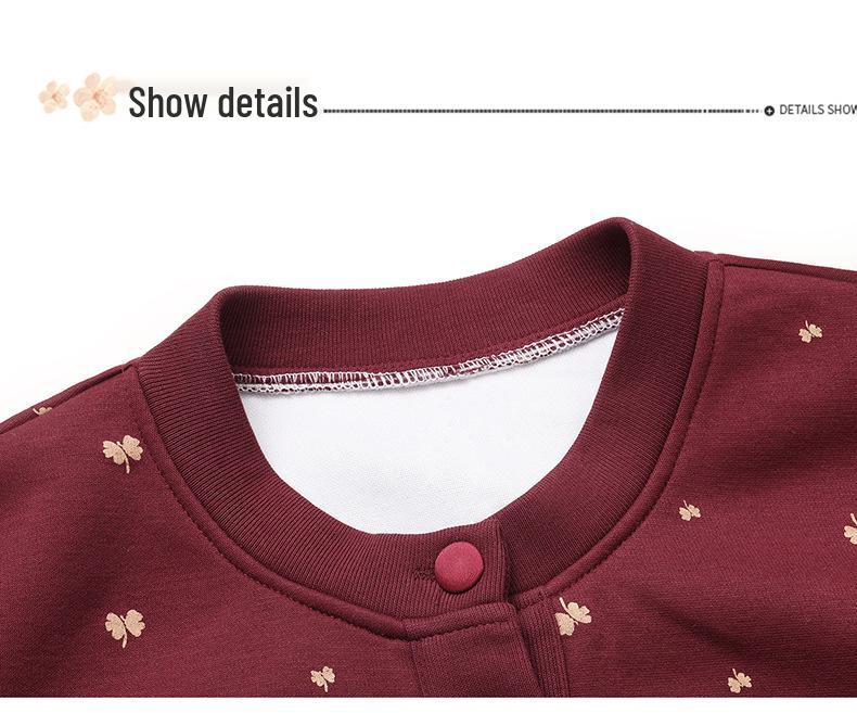 Plus Size Spring & Autumn Jacket Coat for Middle-Aged and Elderly Women - 2025 Collection