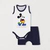 Set di vestiti estivi per neonato con body e pantaloncini, stile cartone animato