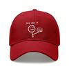 [Humorous Baseball Cap] Funny Letter "PLZ USE IT" Print Polyester Adjustable Breathable Casual Outdoor Sports Baseball Hat For Men Women