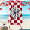 Ajax Amsterdam Print Strandtuch, Großes Weiches Schnelltrocknendes Handtuch für Strand Camping Schwimmen
