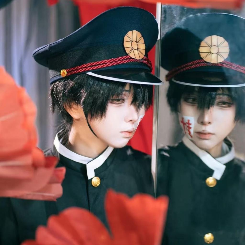 Jibaku Shounen Hanako Kun Nene Yashiro Cosplay Costume Wigs, Halloween Party