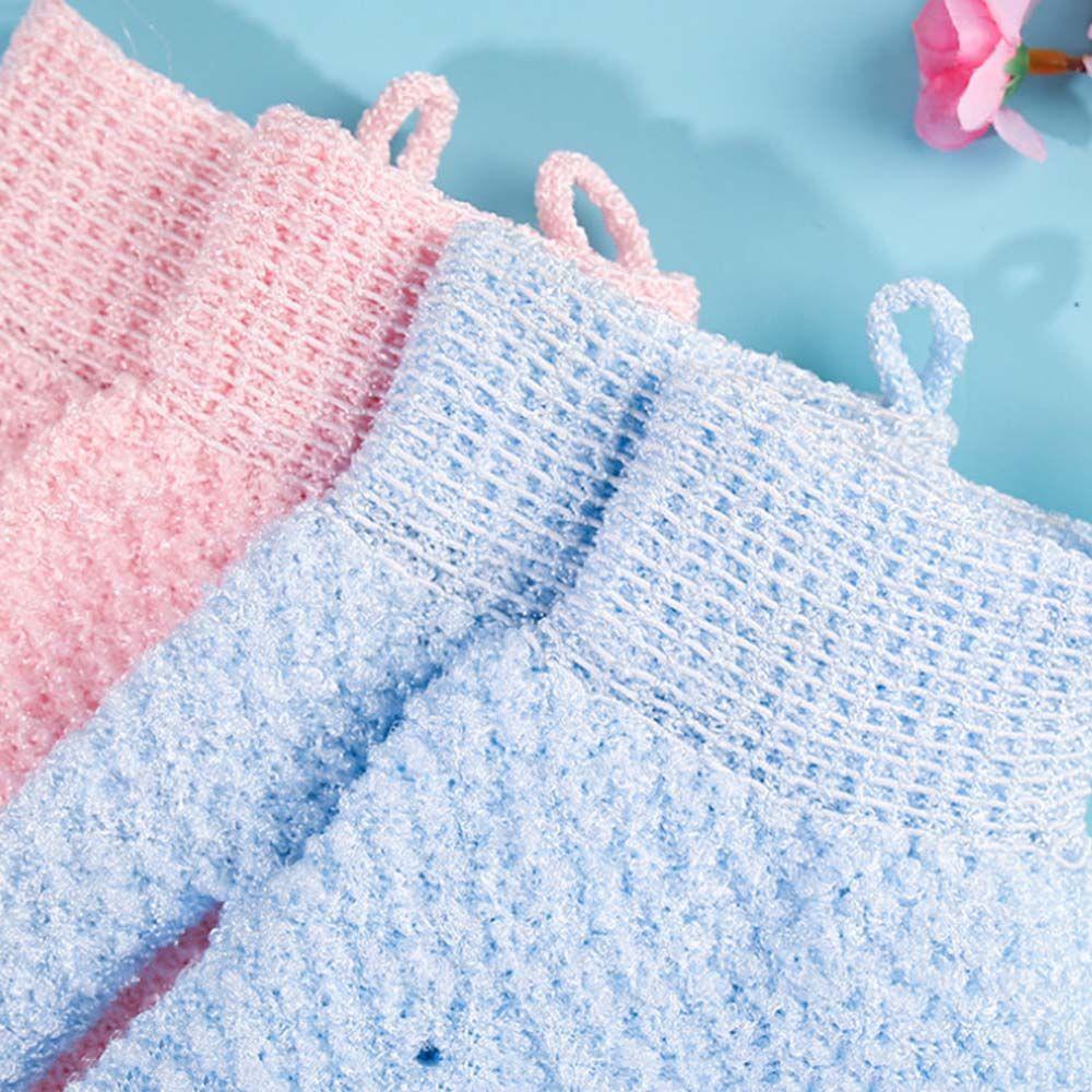 Body Brush SPA Foam Body Massage Sponge Scrub Gloves Five-Finger Bath Gloves Shower Gloves