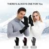 Outdoor Autumn and Winter Warm Gloves Fleece Running Gloves Men's and Women's Windproof Touch Screen Fitness Sports Photography
