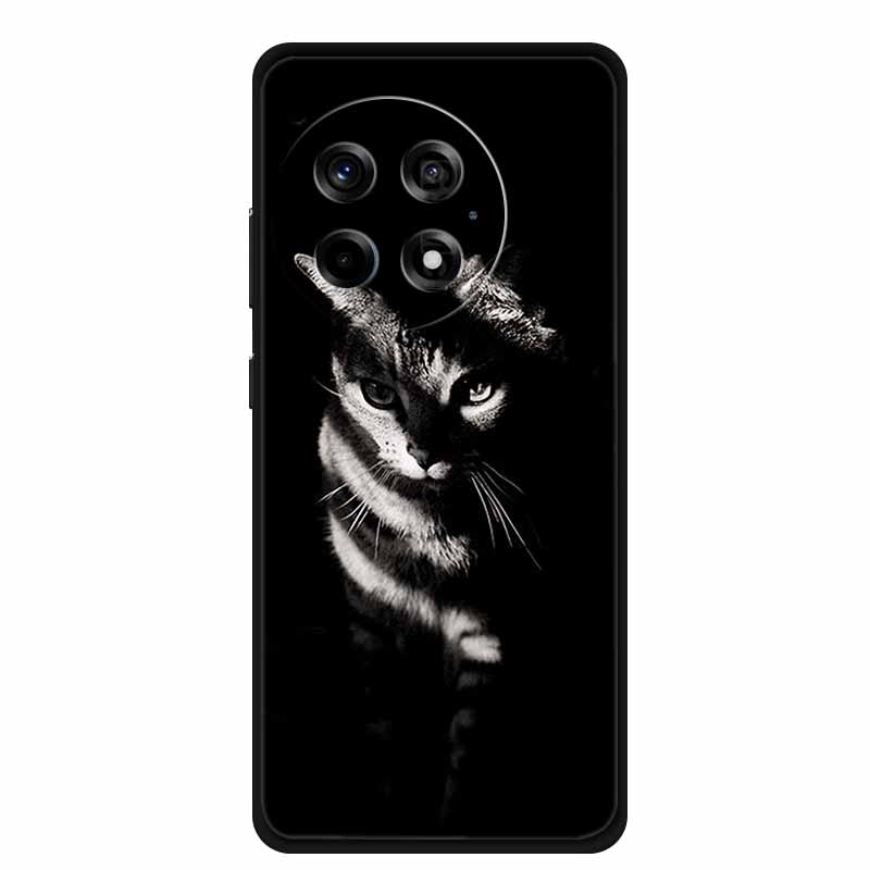 For OnePlus 13 Case Black Silicone Soft Back Cover Case For OnePlus 13 12 5G Case One Plus 13 Ace 5 Pro Ace5 Pro 5Pro 1+13 Coque