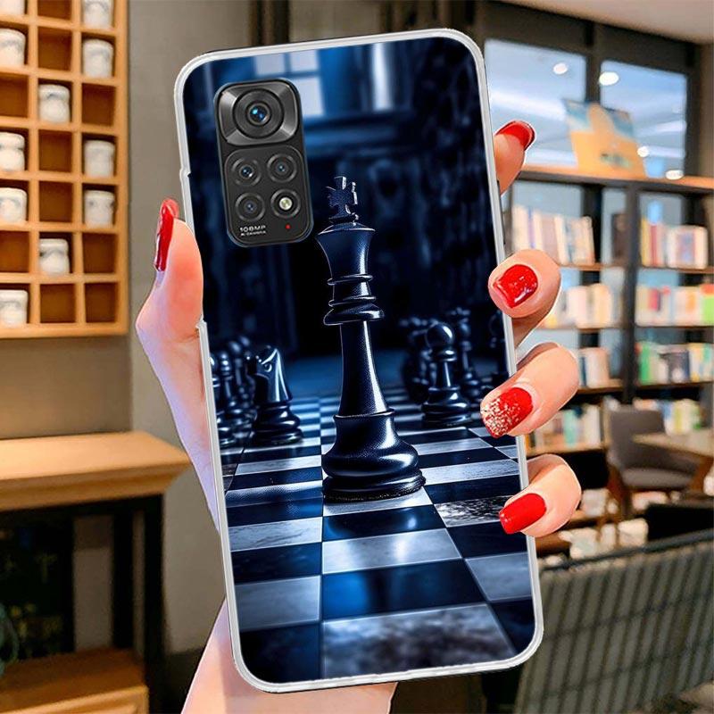 Competitive Chess Game Cover Phone Case For Xiaomi Redmi Note 15 14 13 12 11 10 Pro Plus 14S 12S 11S 11T 11E 10S Soft Fundas She