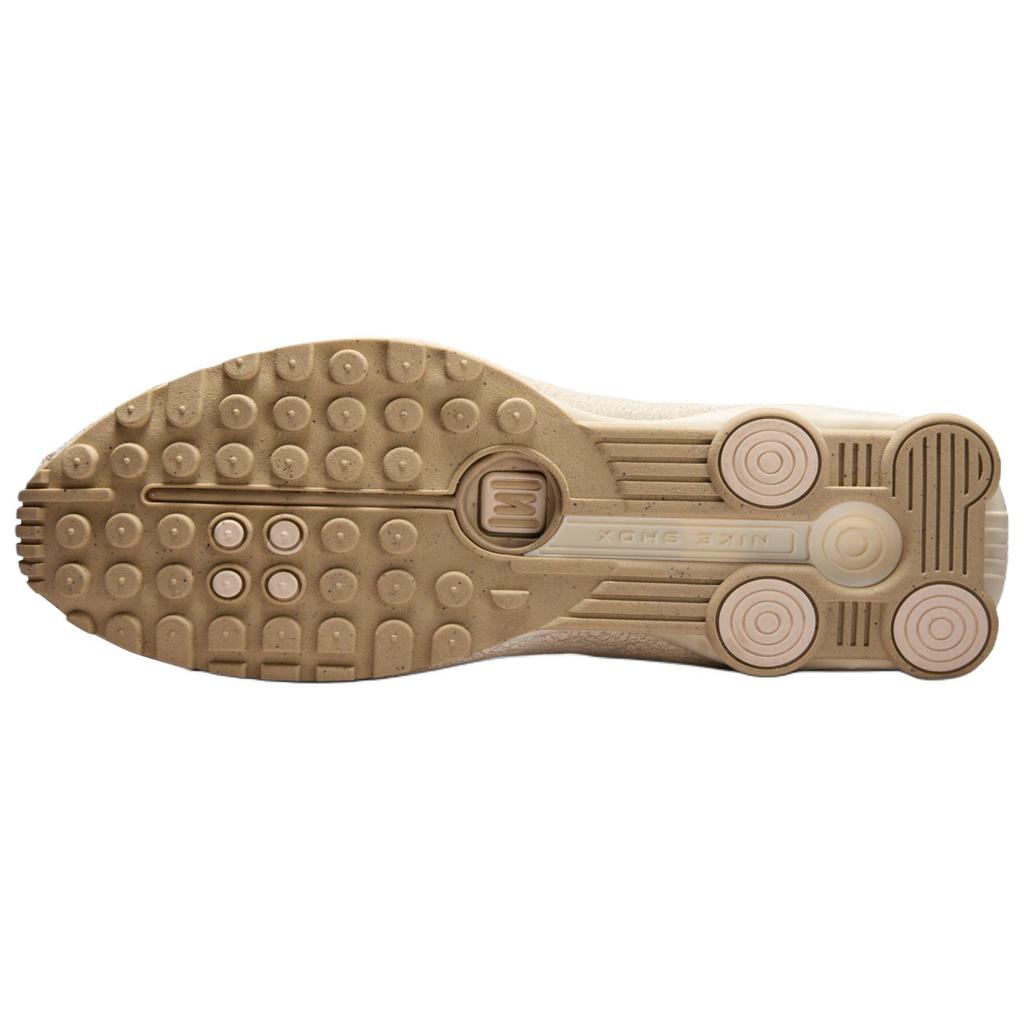 Nike Shox R4 Natural Metallic Silver Men Sneakers Cream IO4544-100