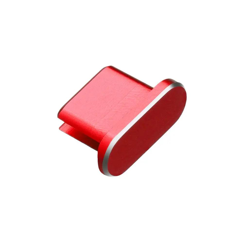 Metal Anti Dust Charger Dock Plug Micro/Type C/IOS Charging Port Stopper Cap Cover for iPhone 13 Pro Max Samsung Galaxy S22