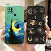 For Xiaomi Redmi 9C NFC Case For Redmi 10A Sport Cover Fashion Flower Fundas For Redmi 9 Activ 9C Anti-Drop Soft Silicone Bumper