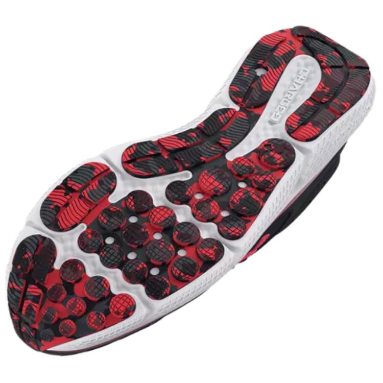 New Under Armour Charged Assert 10 'Black Red' 3026175-006