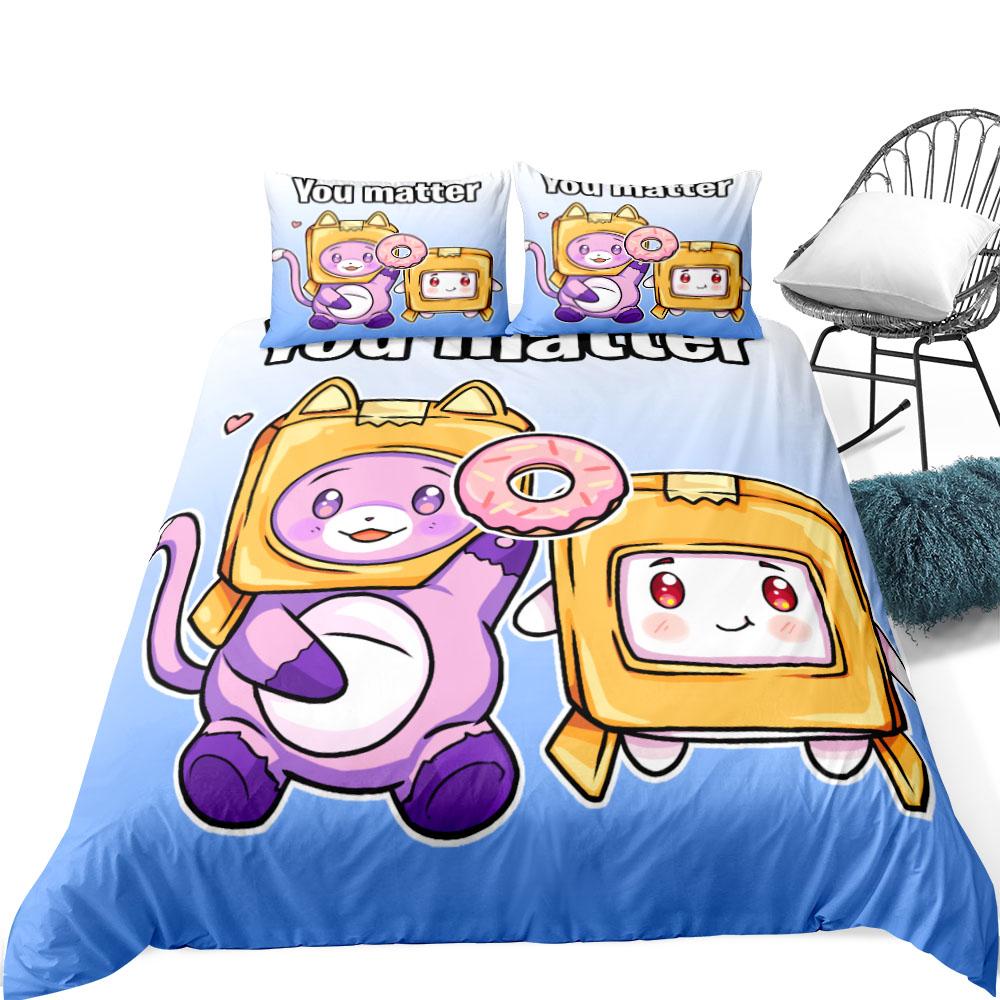 

Игровой король Мисс Мистер Комплект пододеяльника Кинг Квин Дабл Фулл Твин Одинарный Размер Комплект постельного белья EU single(135x200cm)