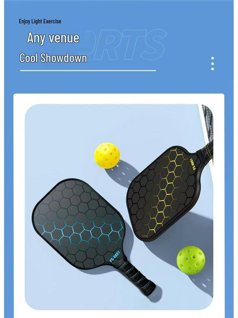 Popular Fiberglass Pickleball Paddle Sports Racket
