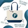 Sac cabas - PLANETEE - Padel Smash Fun - 100% coton - 45×40×15 cm - Anses 64 cm