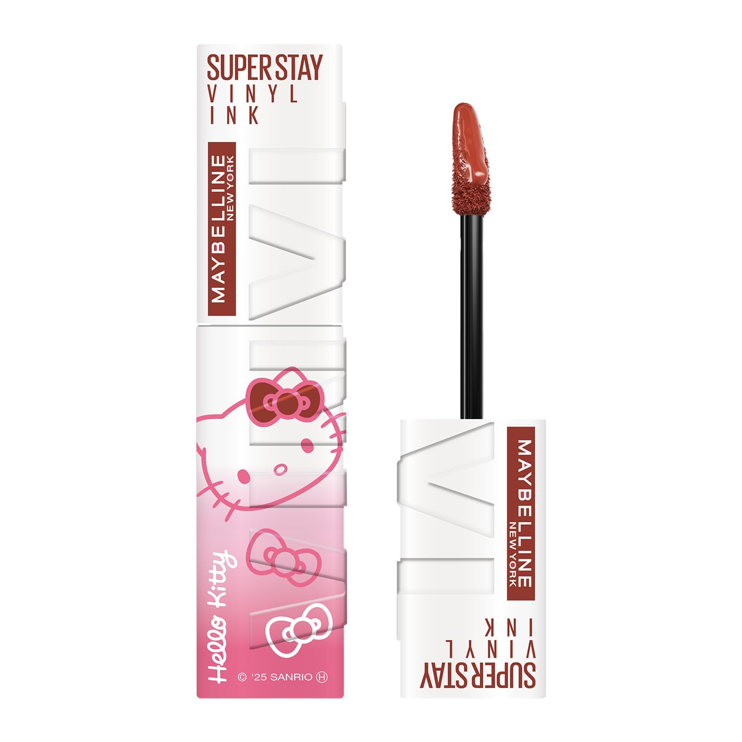 MAYBELLINE Lip SP Stay Vinyl Ink Hello Kitty 130 Red Shade Lipstick