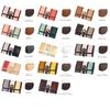 Clelia Women's Key Case with 6 Key Hooks, Multicolor, Bellezza Series [CL-11157] (Chocolate Mint)