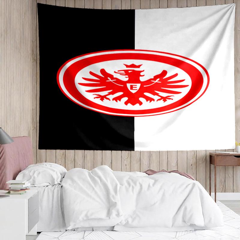 1PC Eintracht Frankfurt Crest Tapestry, Unique Design Tapestry, Suitable for Bedroom,Livingroom, Playroom,Heartwarming Holiday Gifts