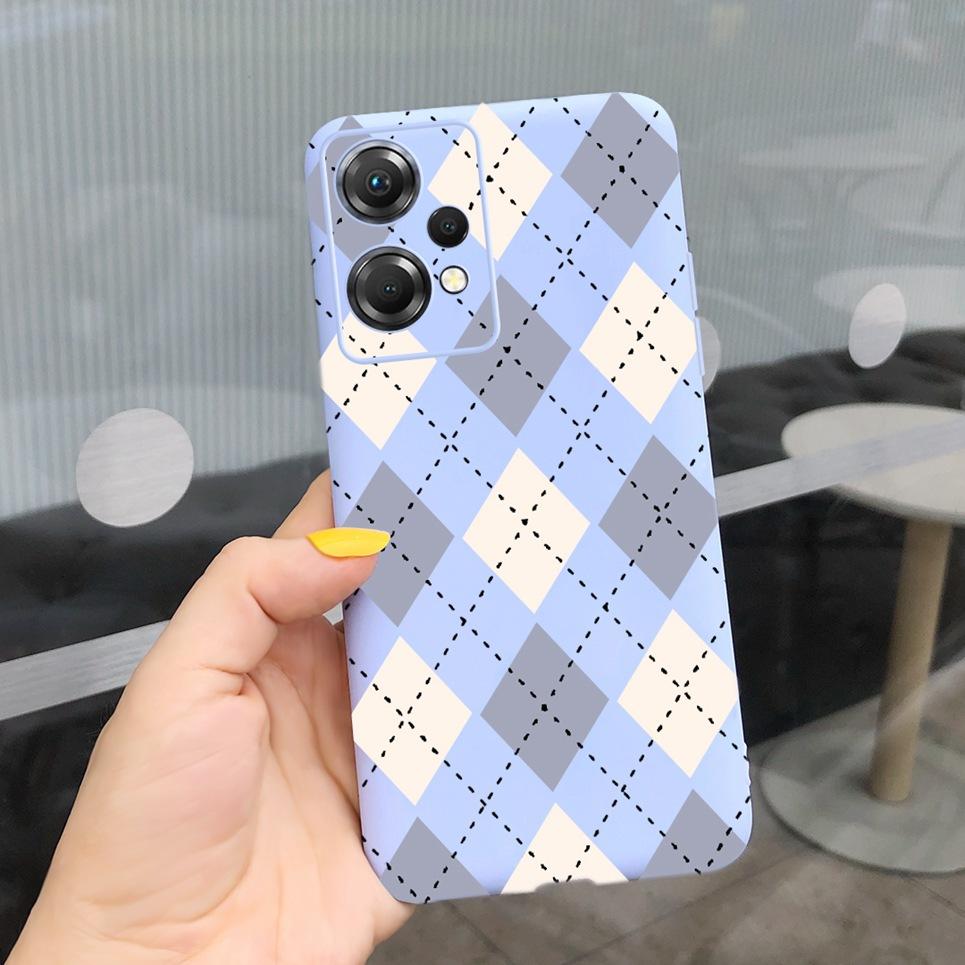 For One Plus Nord CE 2 Lite Phone Case Soft Matte Silcione TPU Back Cover For OnePlus Nord CE2 Lite 5G Mobile Coques Flower Capa