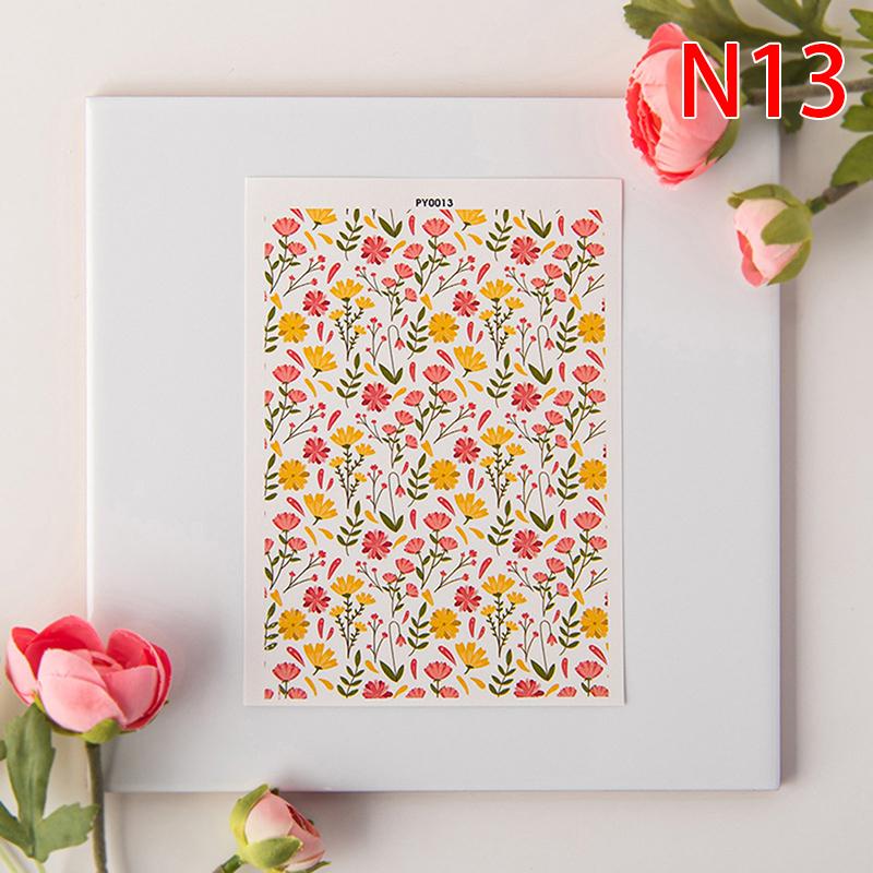 Polymer Clay Watercolor Transfer Paper Engraving Printing Modeling Decorative Paper Soft Pottery Earrings Jewelry Coloring Tools
