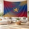 Lyon FC Wall Tapestry, Soft Fabric Wall Hanging, Decorative Backdrop For Bedroom Home Wall Art