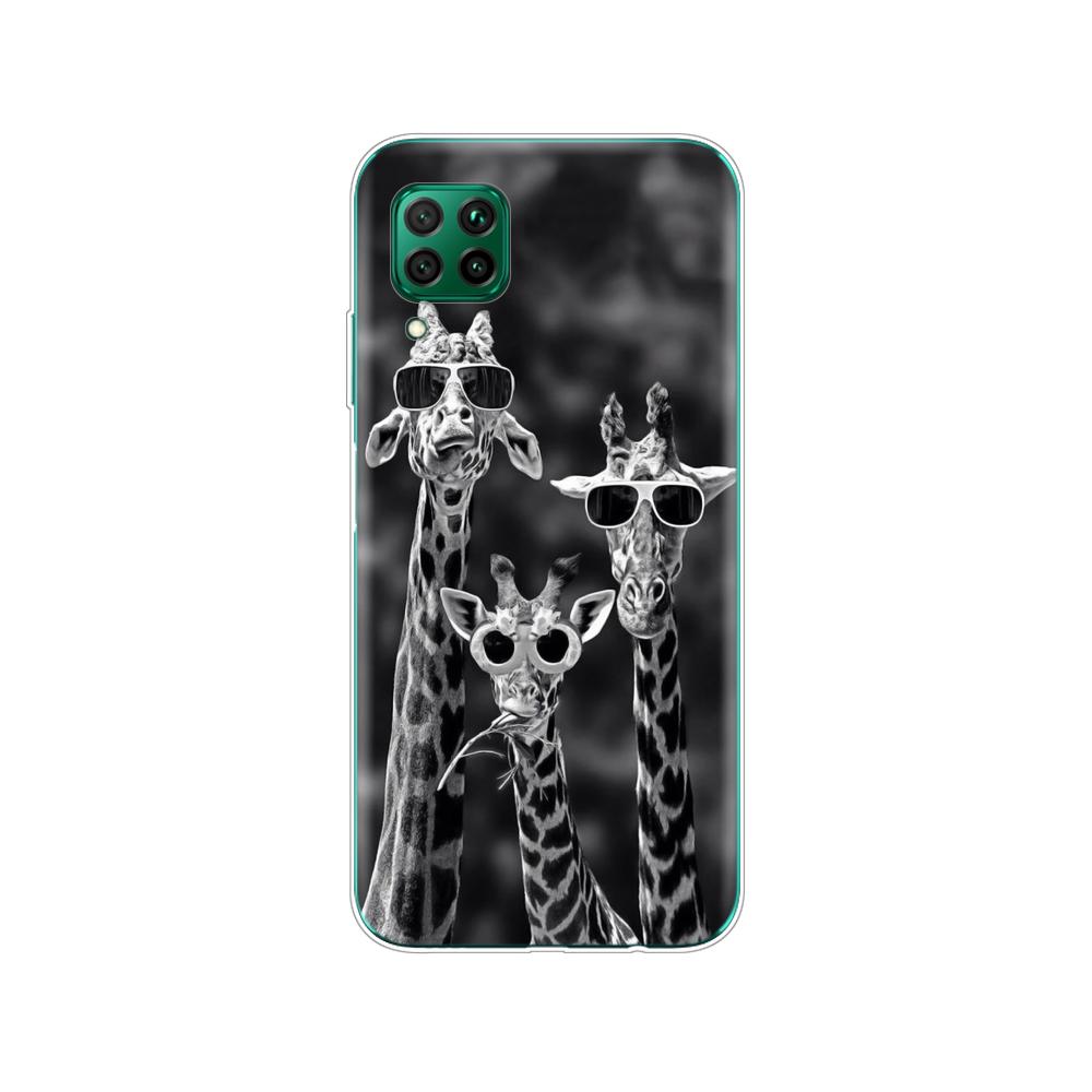 

Чохол для Huawei P40 Lite 5G 4G М який Прозорий ТПУ Силіконовий Чохол для Телефону Для Huawei P40 Lite E P40Lite Бампер Coque Задня панель тварина Huawei P40 Lite 4G