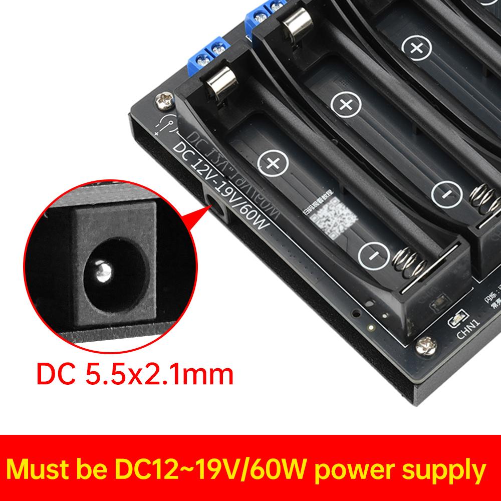 DC 12-19V 2.4 Inch Color Screen 18650 Battery Capacity Internal Resistance Tester Automatic Charging and Discharging