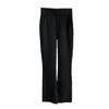 High-Waist Velvet Plus-Size Slimming Micro Flare Pants for Women - Tight Fit, Sharkskin, Autumn/Winter Wear