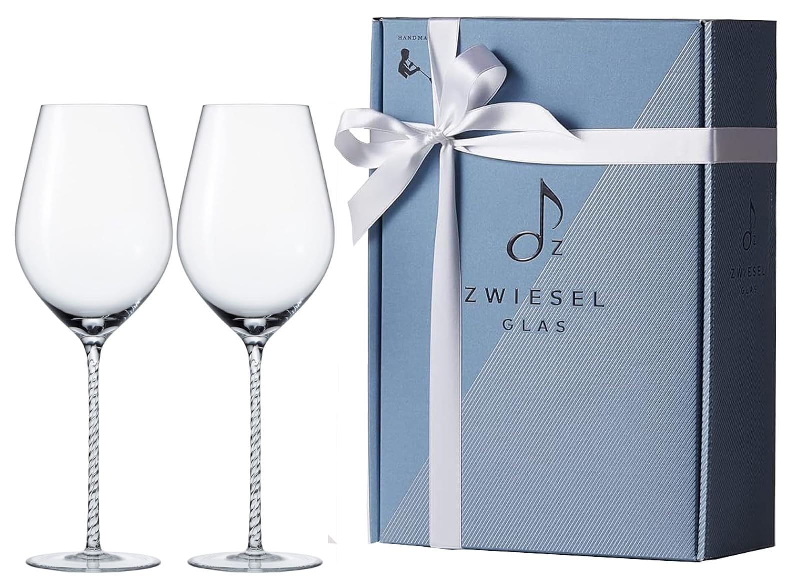 

ZWIESEL Pair of White Wine Glasses, Insieme Design, 360ml, Handmade, Set of 2, G121418