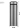 High-End Pure Titanium Thermos Cup - Large Capacity Tea & Water Separator for Business Gifts