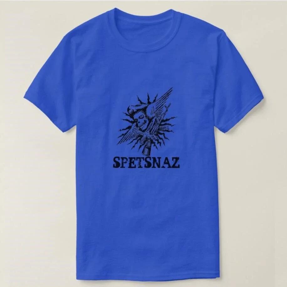 Russia Spetsnaz Skull Cool Military Unisex Tshirt Short Sleeve Casual Cotton ONeck Summer T Shirt Size SXL