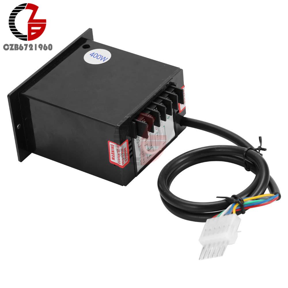 AC Motor Speed Controller AC 220V 400W Motor Speed Pinpoint Regulator Controller Forward Backward for Packaging Printing Food