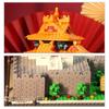 Moc 1252Pcs Creative Beijing Forbidden City Corner Tower Urban Street View Building Block Diy Model Children'S Puzzle Toy