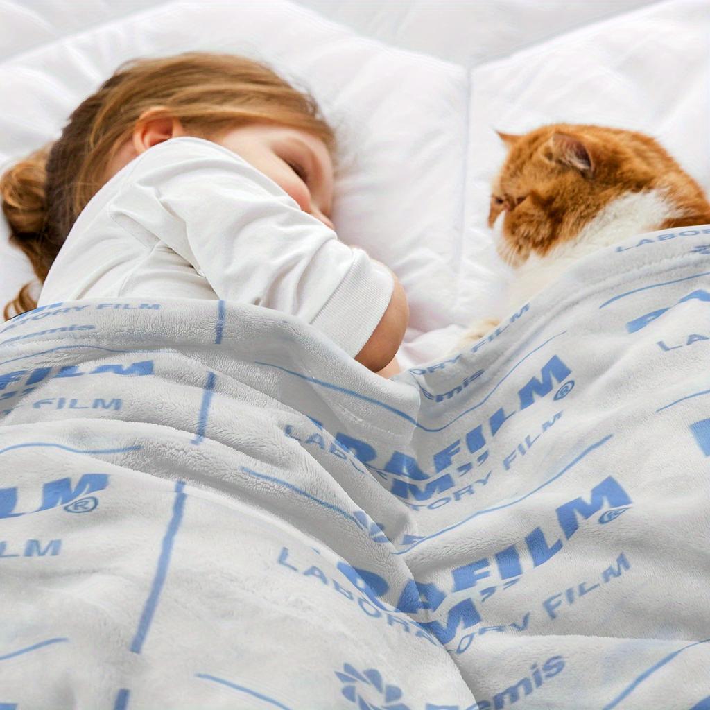 Customize Parafilm Is a Lifesaver Flannel Multifunction Warm Lid Blanket
