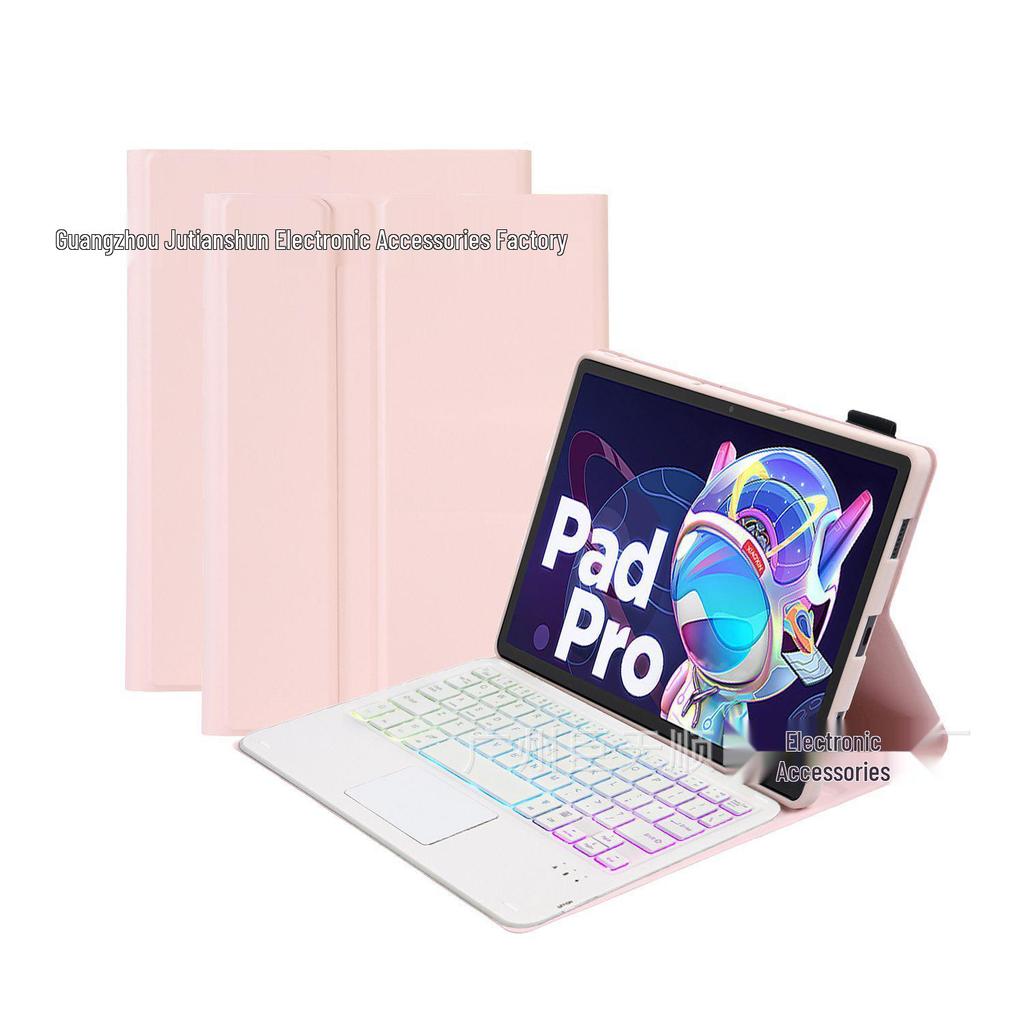 Lenovo M10 Plus 3rd Gen Protective Case with Colorful Backlit Bluetooth Keyboard for 10.6" Tablet (Brazil/Portugal)
