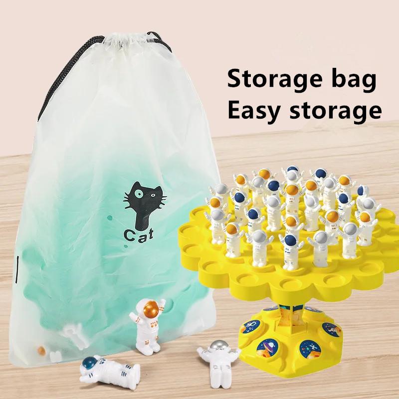 Spaceman Balance Tree Toy Children's Educational Montessori Math Toys Balancing Board Parent-Child Interaction Table Games