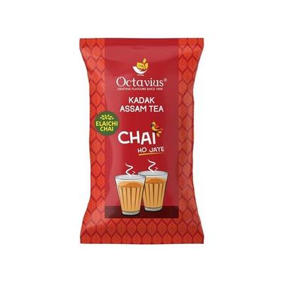 Octavius Kadak Elaichi Chai Tea - 1 Kg (500 Cups) | Refreshing & Aroma Of Real Elaichi | No Added Essence| Cardamom Tea