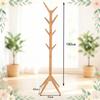 Modern Design Coat Rack, Wood Coat Rack, Living Room Coat Rack (coat Rack Only)