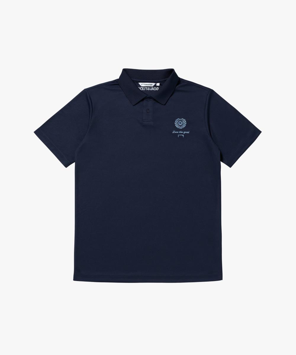 Dfc 25 Ss Polo Shirts B Navy/Xs