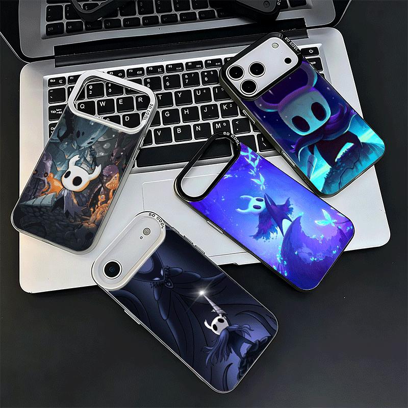 H-Hollow K-Knight Game Soft Phone Case for iPhone 15 16 17 Pro Max 17Air 16E 14 Plus 13 12 Mini Shockproof Cover Back Shell