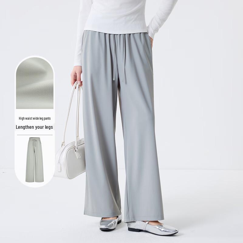 FivePlus Women s High-Waist Straight Leg Casual Pants L