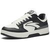 Anta Classic Comfortable Fashion Shock Absorbing Wear Resistant Height Increasing Low Top Sneakers Men Sneakers White Black 112548010-1