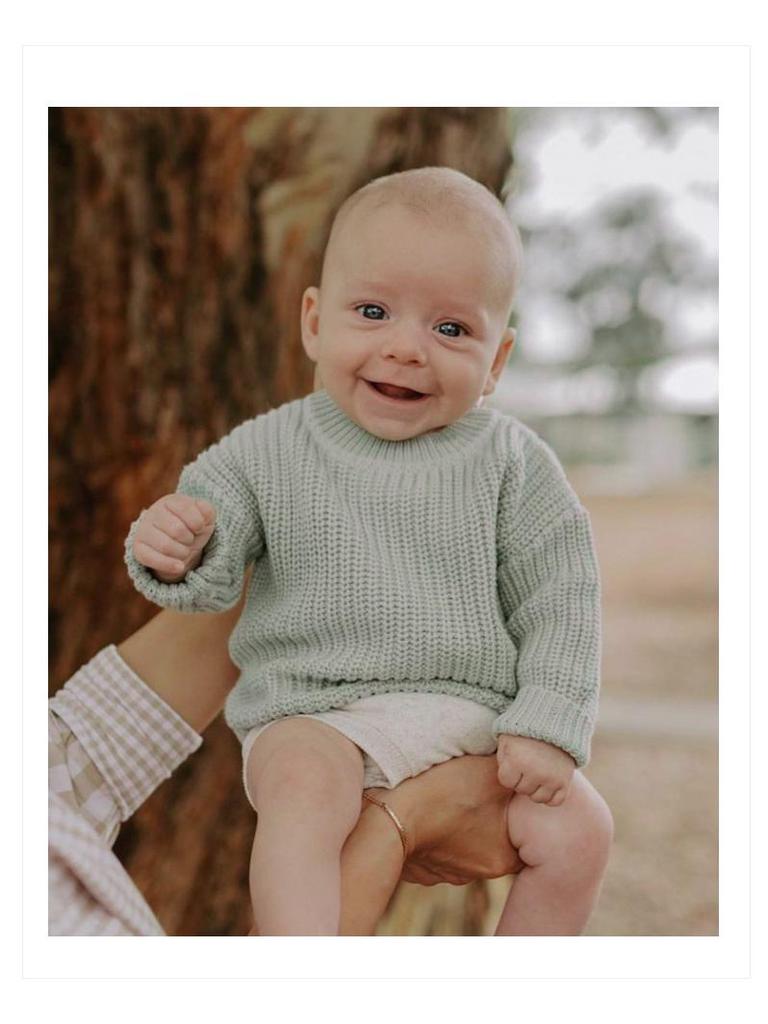 Infant Crew Neck Knit Sweater for Boys & Girls - Toddler Wool Pullover for All Seasons