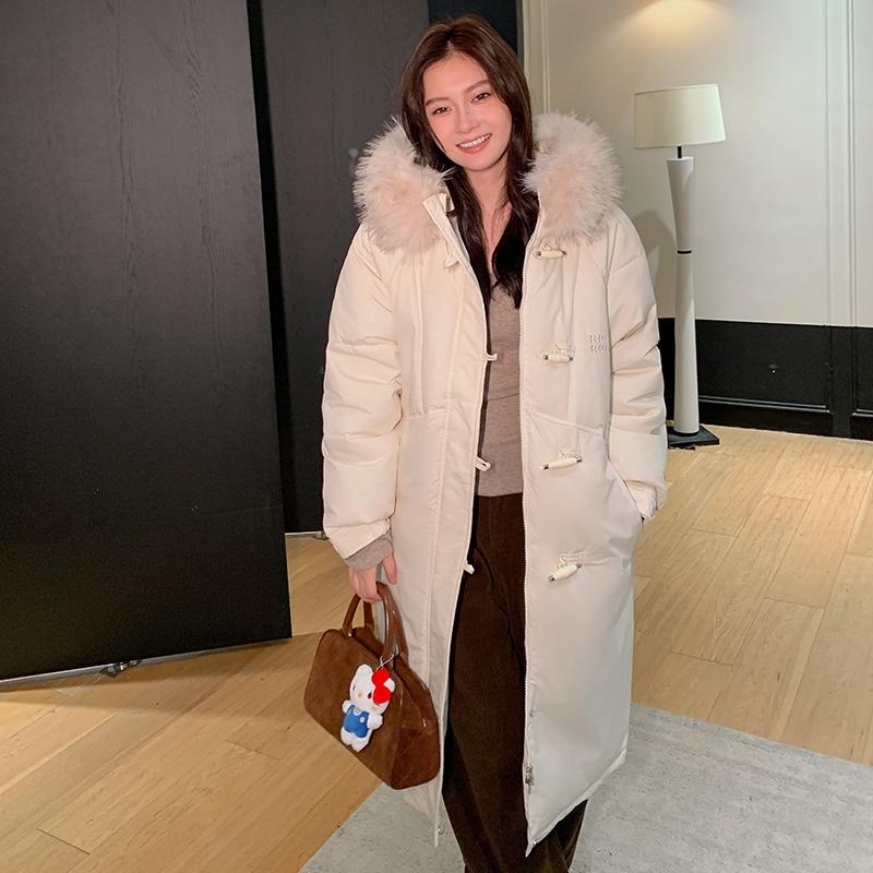 Autumn Winter Thicken Warm Parka Women Casual Sweety Solid Color Big Pocket Loose Hooded Coat Jackets Outwear